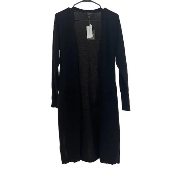 Charter Club Women's New With Labels Drawstring Waist Cardigan, Long Size M. - Picture 4 of 7